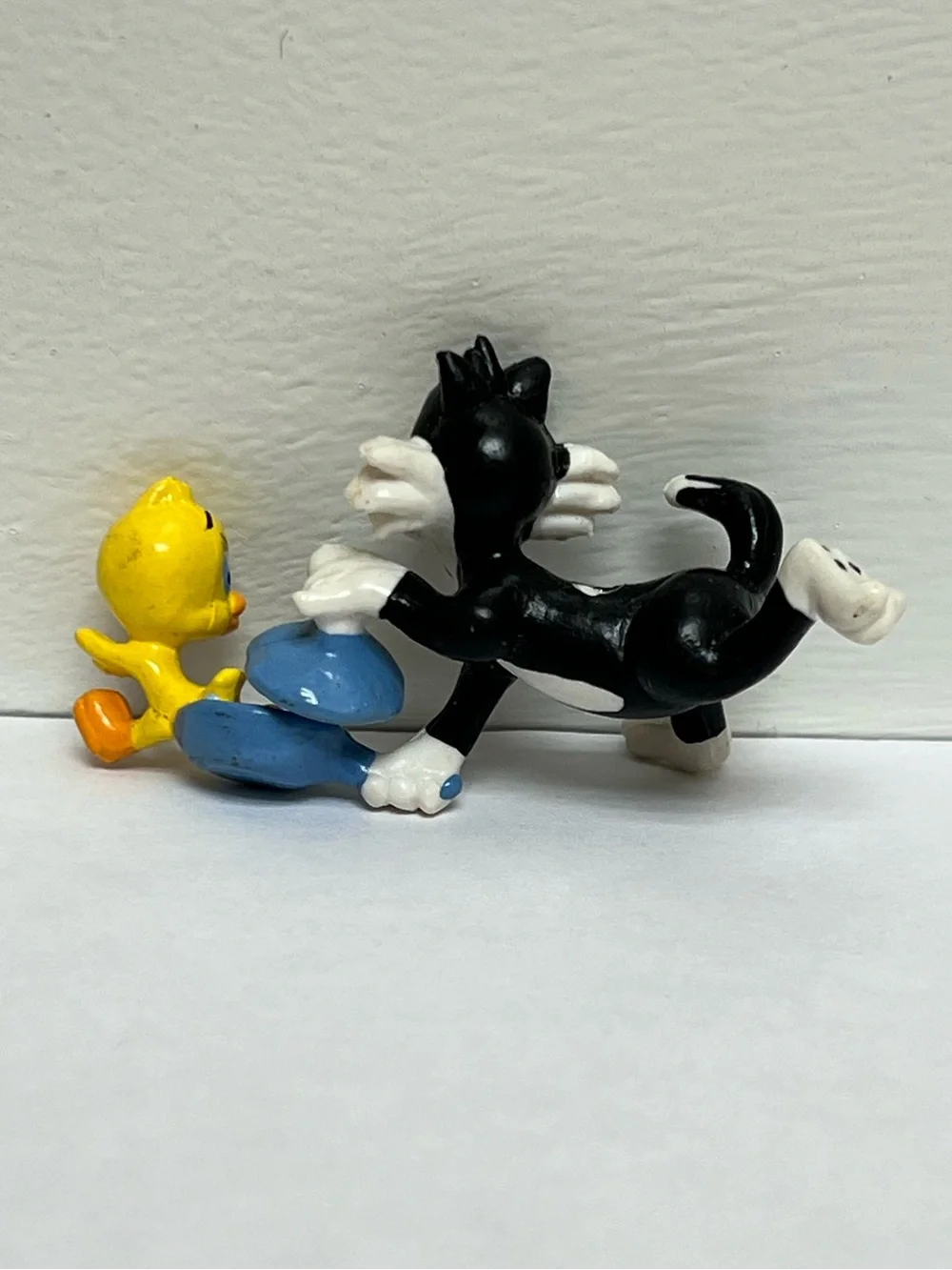 Vintage Looney Tunes Sylvester & Tweety Bird Cake Topper Figure